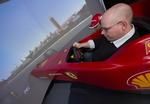 Felipe Massa teaches PH how to drive an F1 car