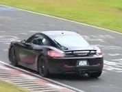 Four-cylinder Cayman at the Nurburgring